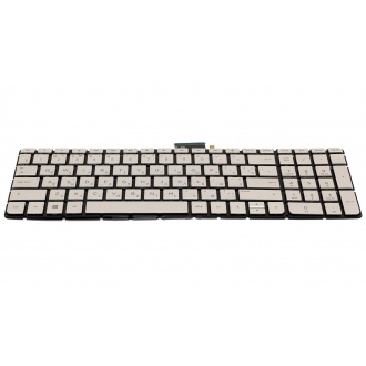 Клавіатура для ноутбука HP Pavilion 15-ab 15-ak 15-aw 15-au 15-bc 17-ab ENVY M7-n M6-p M6-ae SILVER RU BackLight