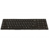 Клавиатура для ноутбука TOSHIBA Satellite A660 A660D A665 A665D BLACK FRAME GLOSSY RU