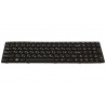 Клавиатура для ноутбука LENOVO IdeaPad B570 B575 B580 B590 V570 V575 Z570 Z575 BLACK FRAME BLACK RU
