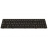 Клавіатура для ноутбука LENOVO IdeaPad G580 G585 N580 N581 N585 V580 Z580 Z585 BLACK РАМКА BLACK RU