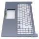Верхняя крышка корпуса ASUS X1502 M1502 SILVER