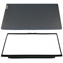 Кришка та рамка матриці Lenovo IdeaPad 5-15ALC05 5-15IIL05 5-15ARE05 5-15ITL05 5-15IAL7 5-15ABA7 GREY/BLACK