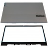 Крышка и рамка матрицы Lenovo ThinkBook 14 G2 14 G3 14 G4 DARK GREY/BLACK