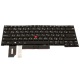 Клавиатура для ноутбука LENOVO ThinkPad T490S T495S BLACK RU BackLight
