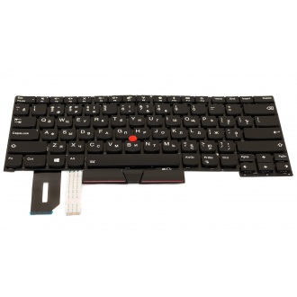 Клавиатура для ноутбука LENOVO ThinkPad T490S T495S BLACK RU BackLight