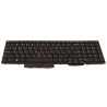 Клавіатура для ноутбука LENOVO ThinkPad Edge P51S P52S T570 T580 BLACK FRAME BLACK RU