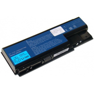 Батарея для ноутбука ACER Aspire 5220 5310 5520 5730 6920 7230 7520 7730 8730 8920, eMachines E510 E520 G420 G520 G620 G720 / Gateway NV79 MC73 MC78 / 14.8V 5200mAh (71Wh) BLACK OEM (AS07B42)