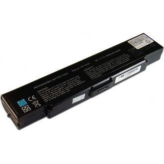 Батарея для ноутбука SONY VAIO VGN-AR VGN-FE VGN-FS VGN-S VGN-SZ / 11.1V 5200mAh (58Wh) BLACK OEM (BPL2B)