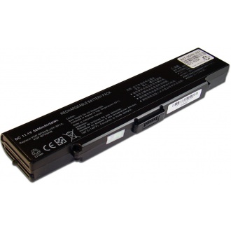 Батарея для ноутбука SONY PCG-5G PCG-AR PCG-CR PCG-NR PCG-SZ / 11.1V 5200mAh (58Wh) BLACK OEM (BPS9B)