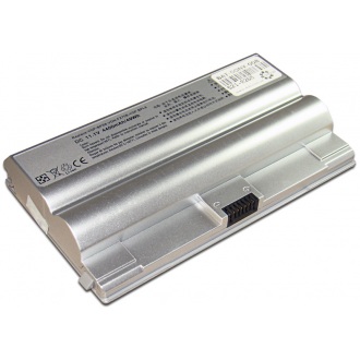 Батарея для ноутбука SONY VGN-FZ / 11.1V 4400mAh (49Wh) SILVER OEM (BPS8B)