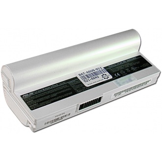 Батарея для ноутбука ASUS Eee PC 901 904 1000 1200 / 7.4V 6600mAh (48Wh) WHITE ORG (AL22-901)